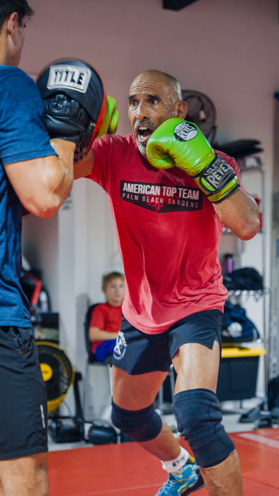 Boxing training at American Top Team
