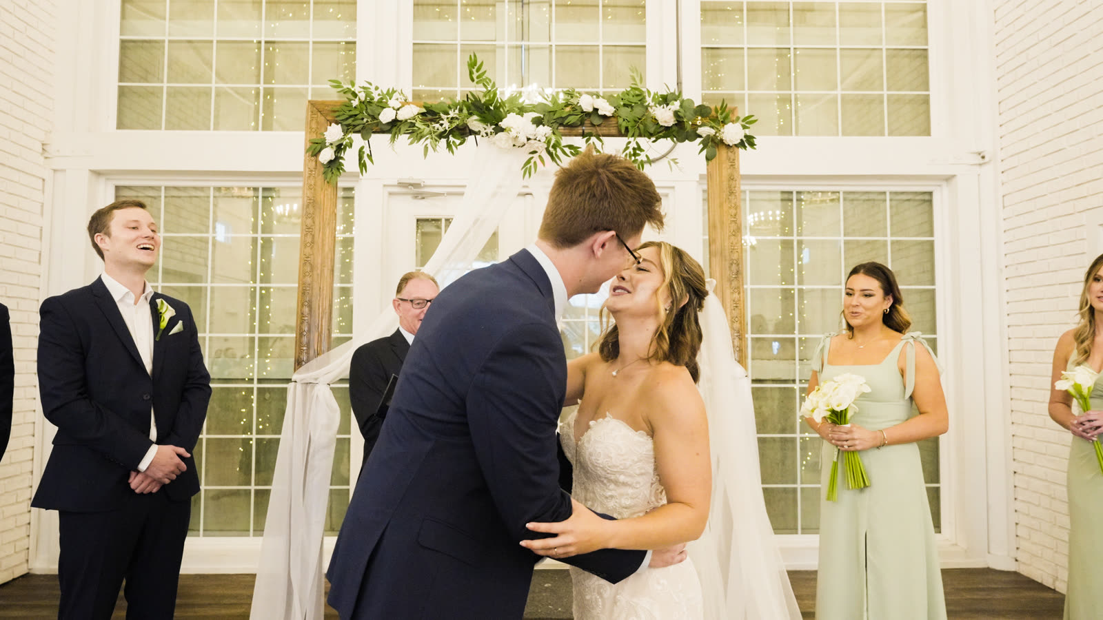 Ceremony at the altar